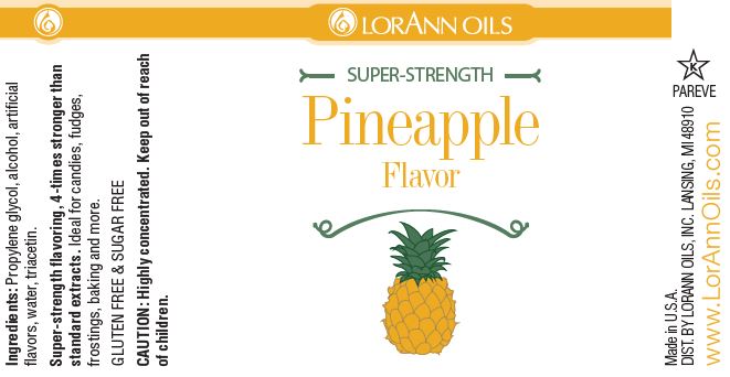 Pineapple Flavoring Oil, Size: 8 oz