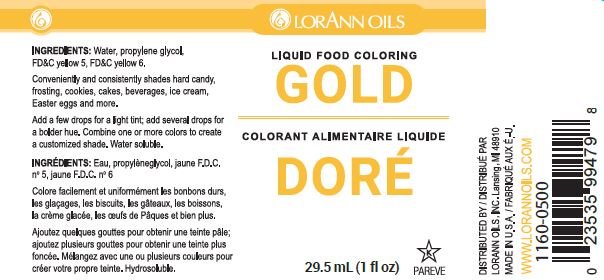 Lorann Liquid Food Color Yellow, 1 Ounce