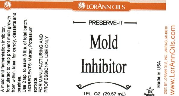 Preserve-It Mold Inhibitor - LorAnn