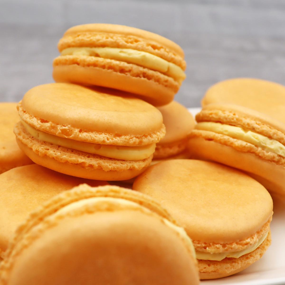 Pumpkin Spice Macarons