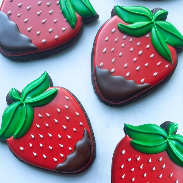 Lauren's Chocolate Covered Strawberry Cookies