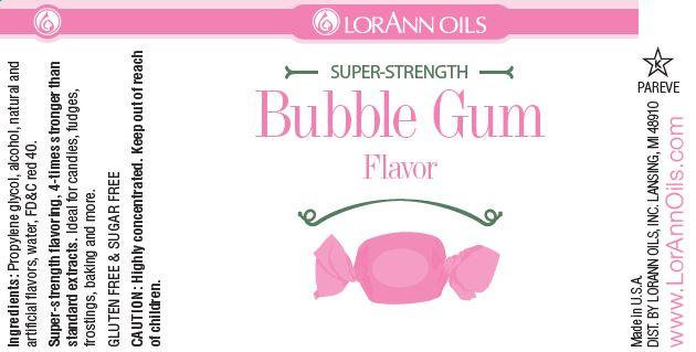 Bubble-gum flavour ◇ Liquid food aromas