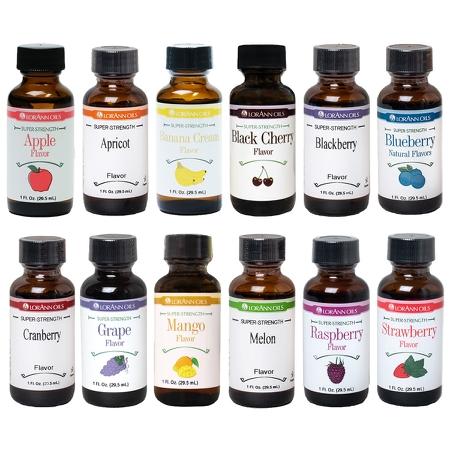 Food Flavoring Oil - 24 Pack Concentrated Flavor Oil for Baking