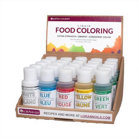 liquid food coloring (pack of 24)