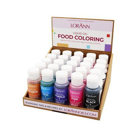 LorAnn Oils Purple Liquid Gel Food Coloring - 4 oz.